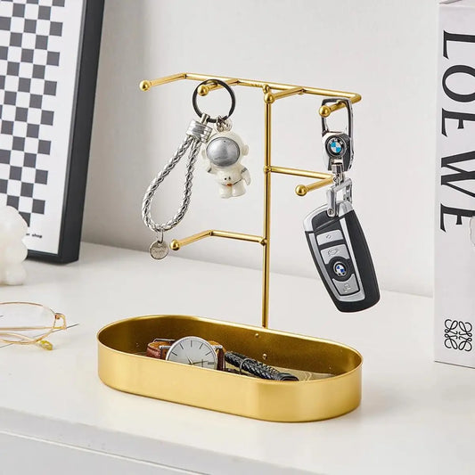 Gold Jewelry Holder