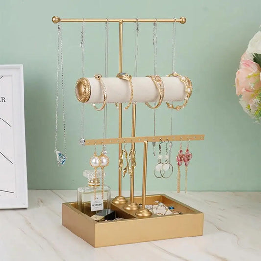 Gold Jewelry Stand